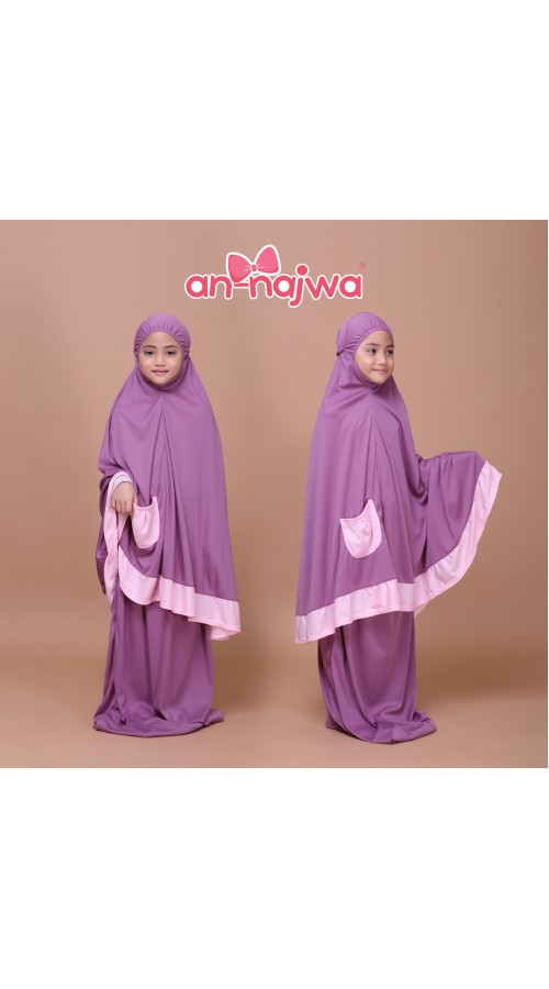 ARANDA : TELEKUNG KANAK-KANAK ARANDA WISTERIA PURPLE (POKET)